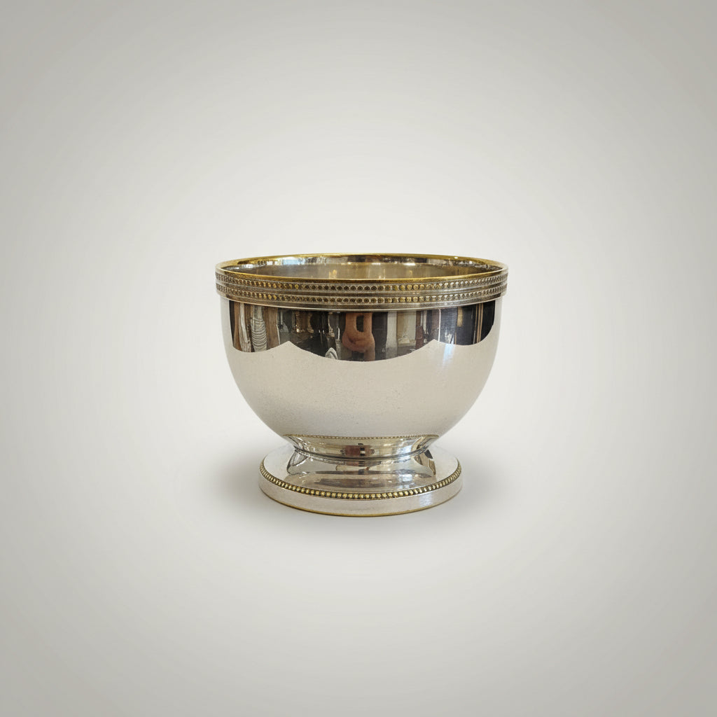 Vintage Cavalier Silver Plated on Brass Sugar Bowl