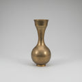 Vintage Hand-Etched Brass Vase