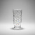 Vintage Pinwheel Star-Cut Crystal Vase