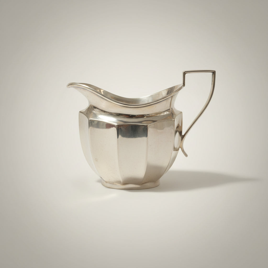 Vintage Silver Plated Milk Jug – Art Deco Panache