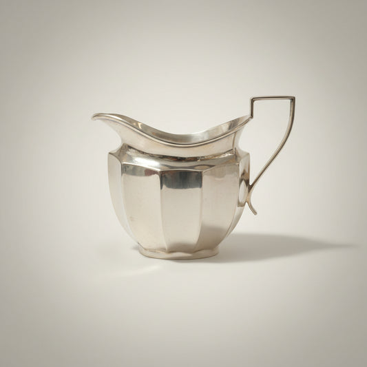Vintage Silver Plated Milk Jug – Art Deco Panache
