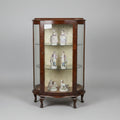 NEW ARRIVAL -Vintage Bow-Front Display Cabinet / China Cabinet, circa 1950s–1960s
