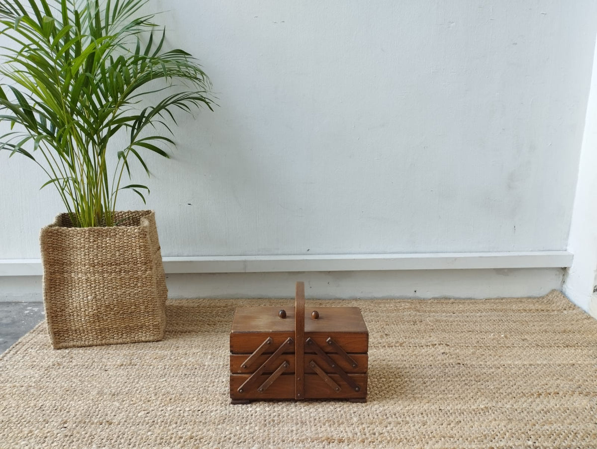French sewing box Dark