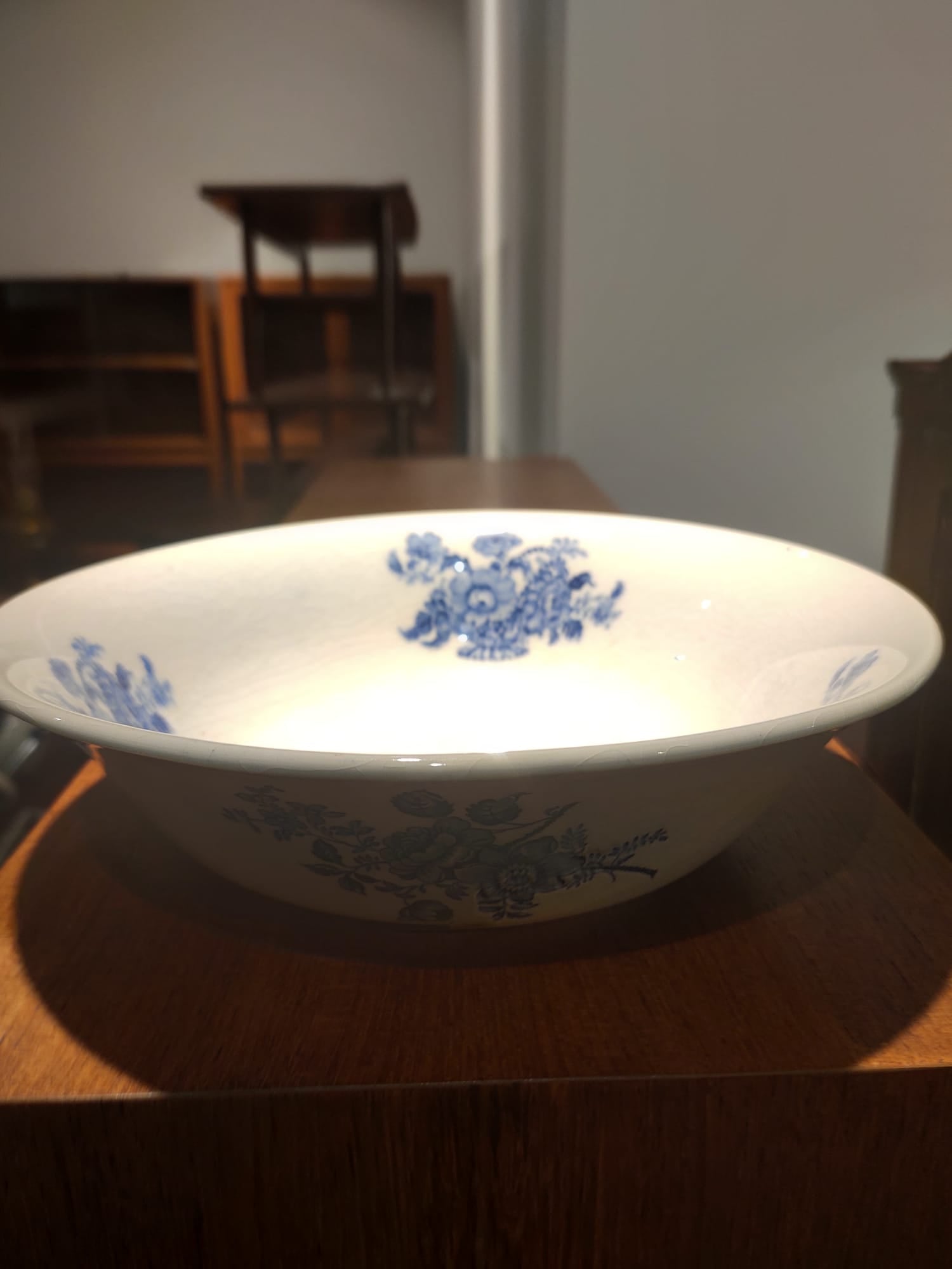 Vintage Blue and White Bowl