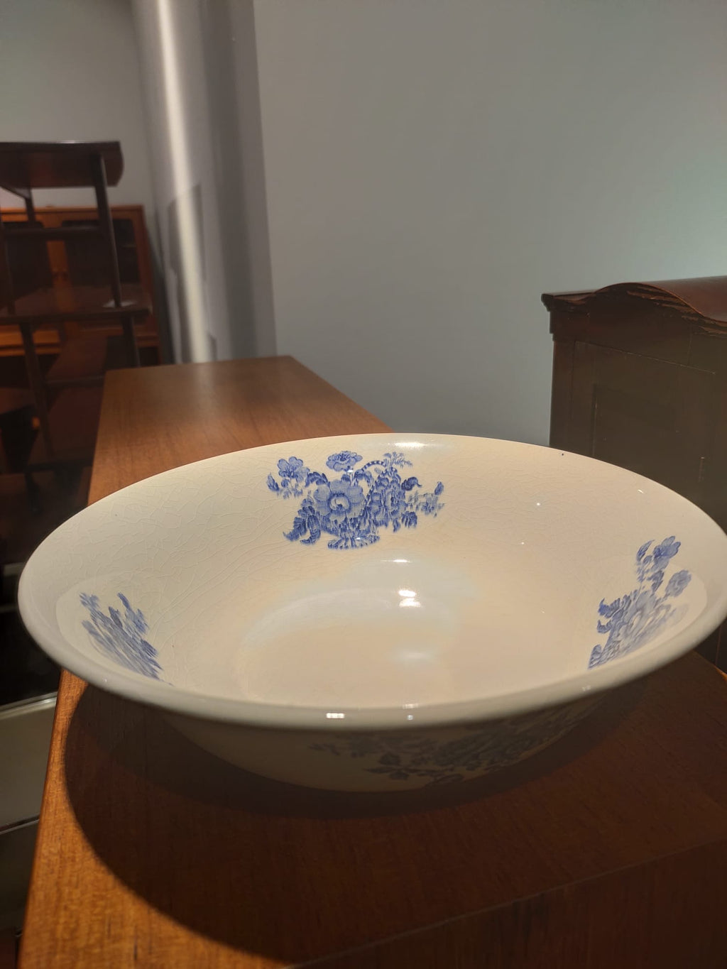 Vintage Blue and White Bowl