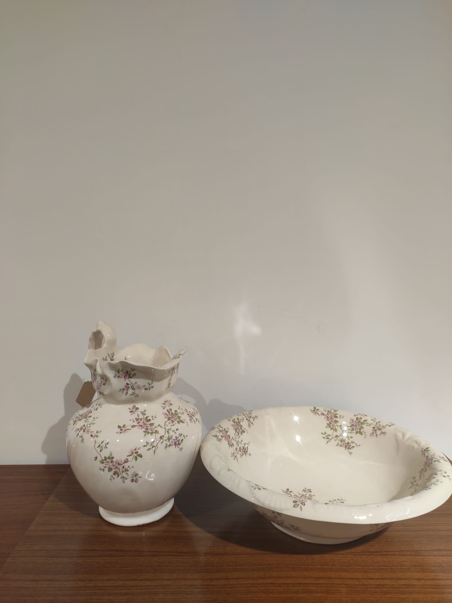 Victorian  big jug and bowl