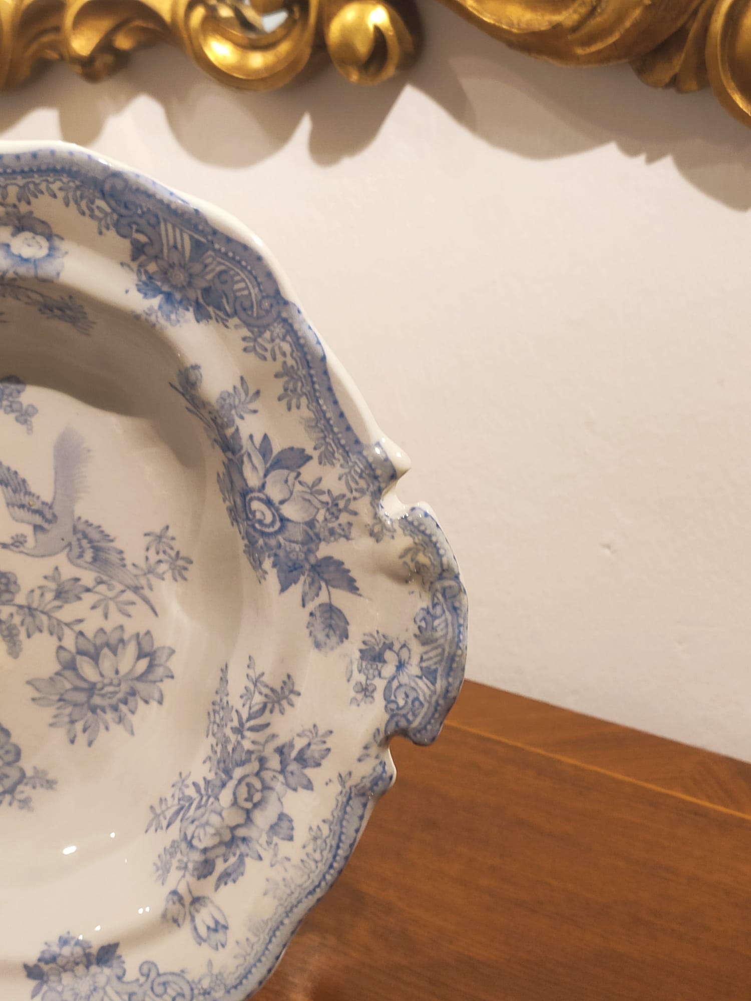 French ironstone big bowl