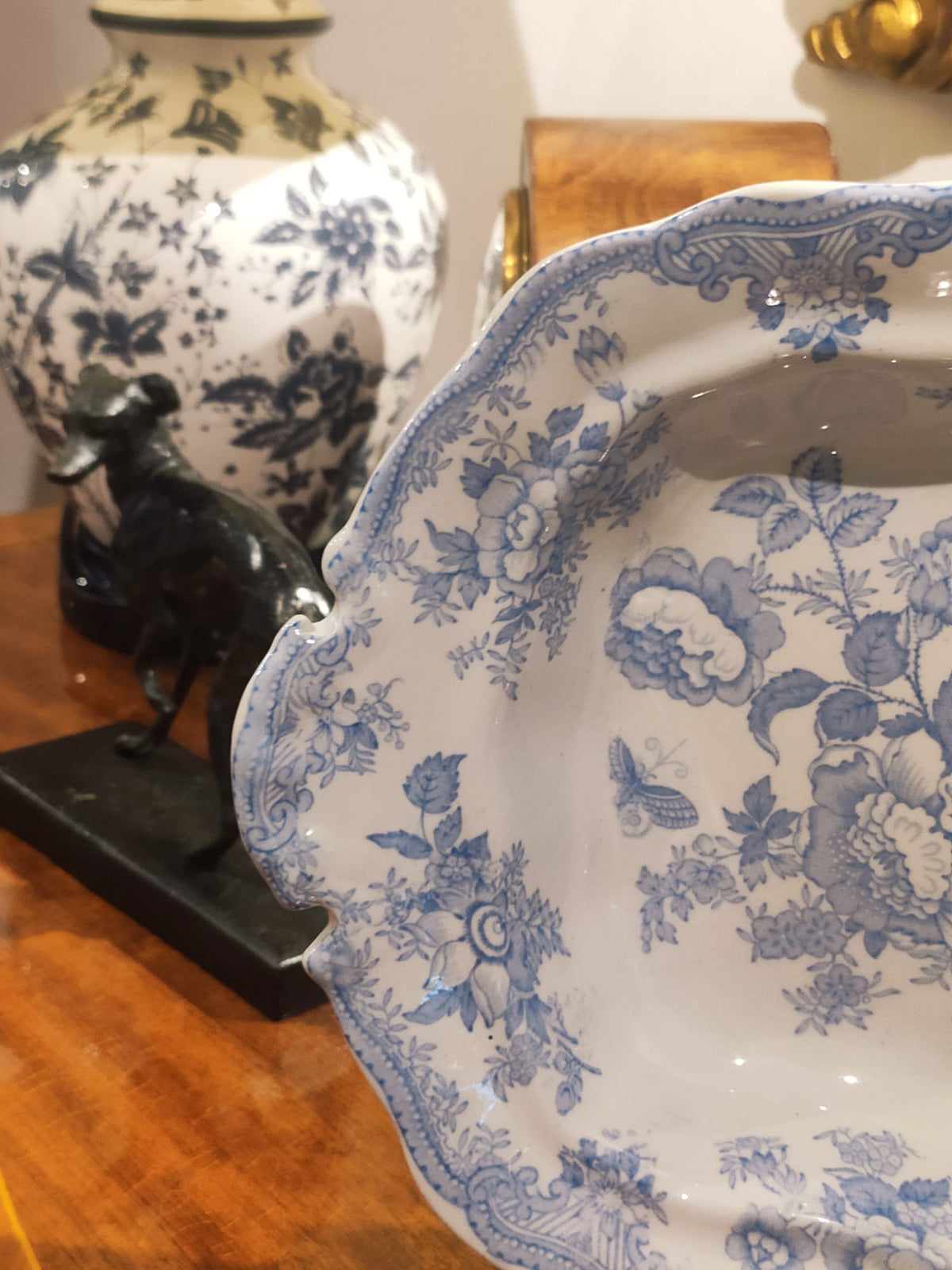 French ironstone big bowl
