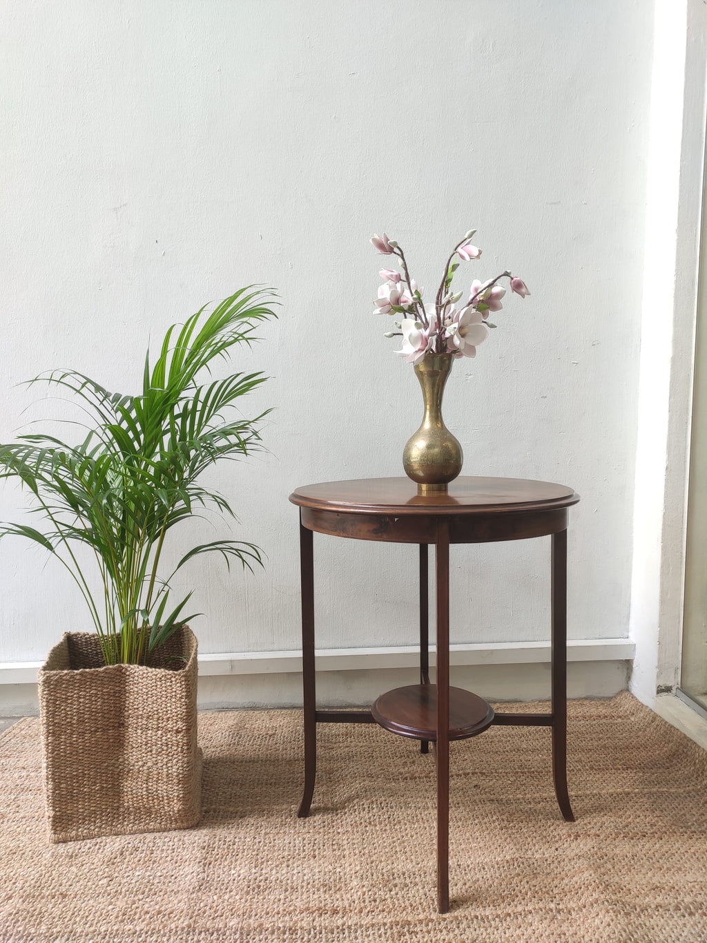 Edwardian Satinwood occasional table from 1900-1930