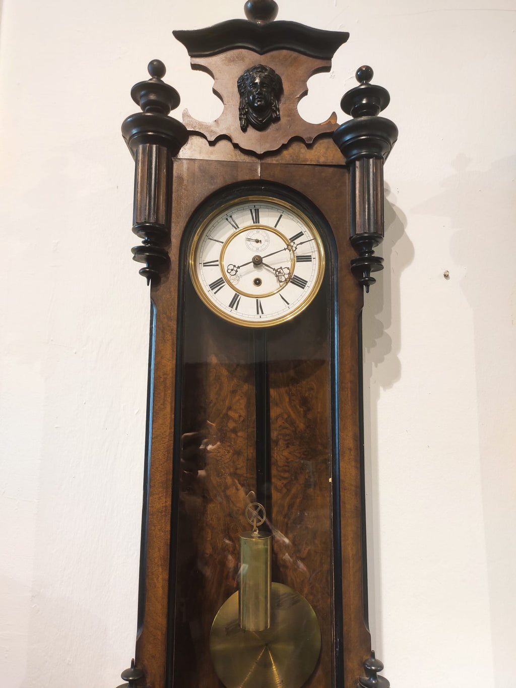  Antique Vienna Wall Clock