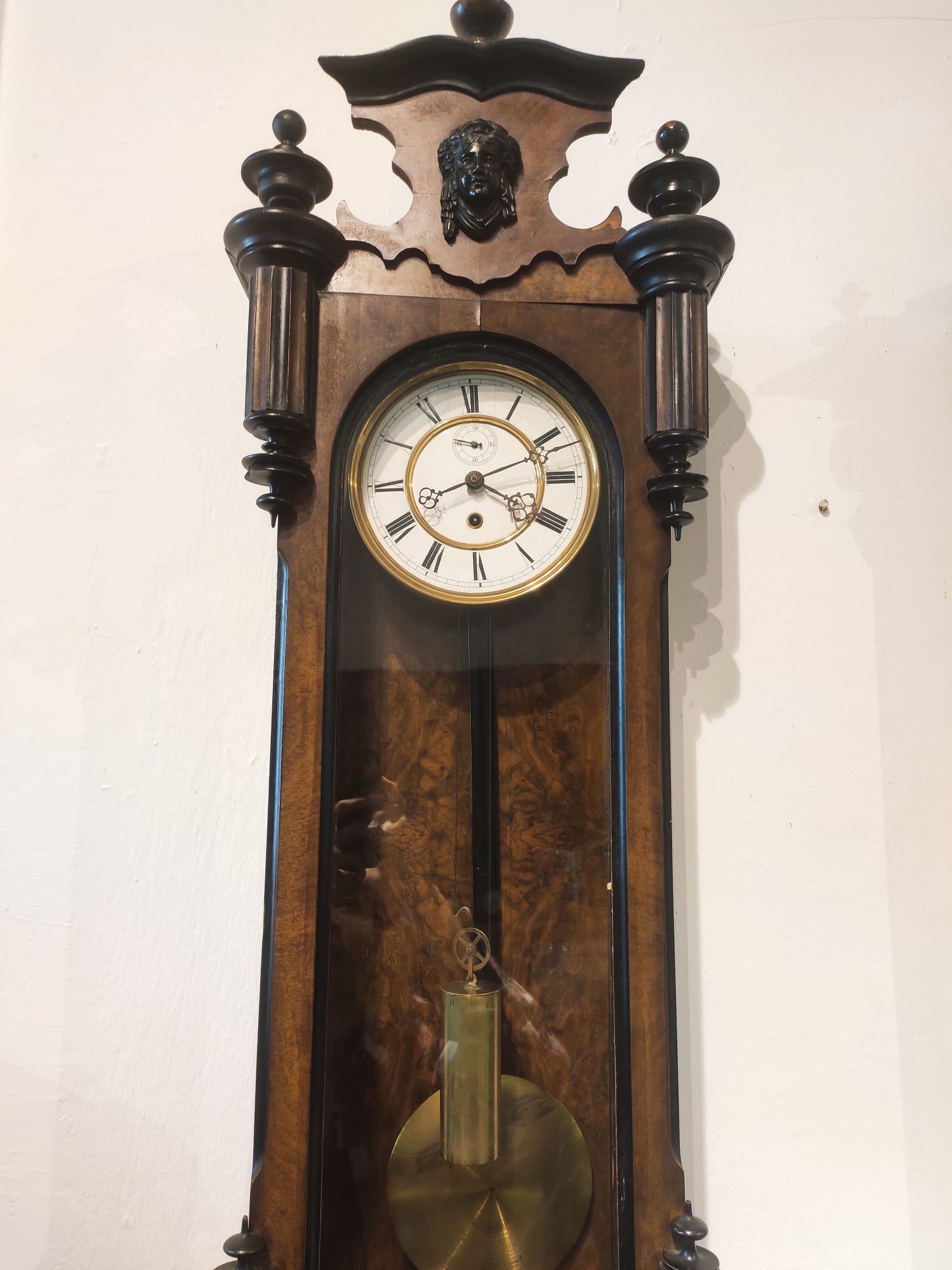  Antique Vienna Wall Clock