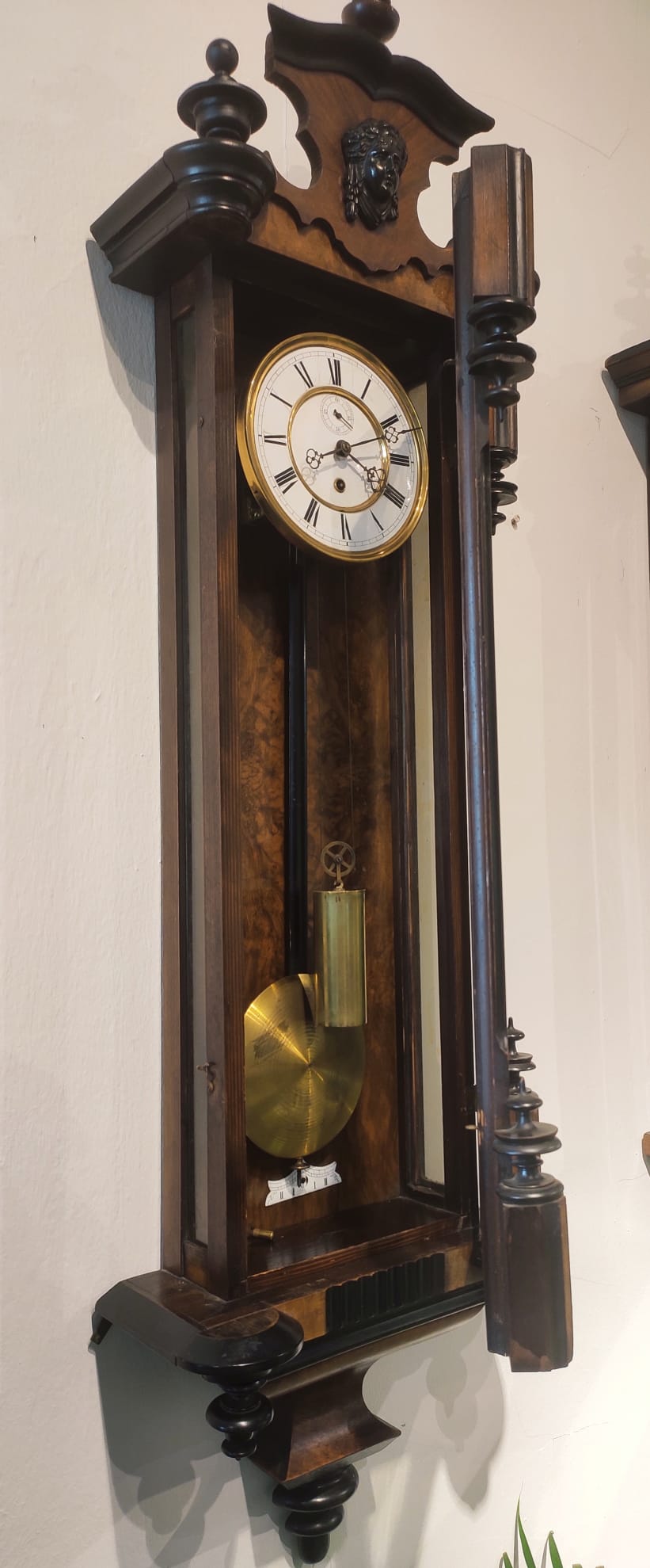  Antique Vienna Wall Clock