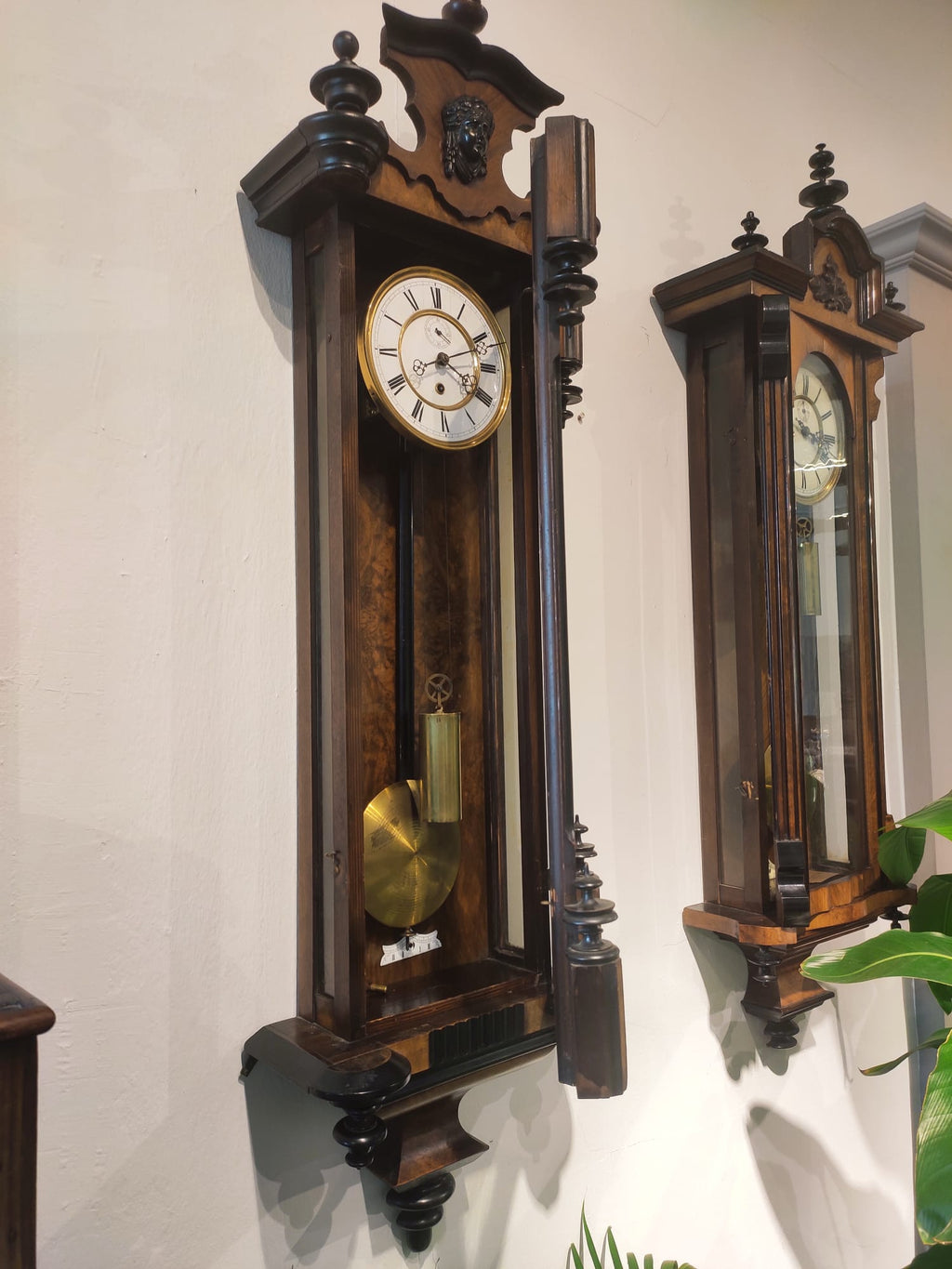  Antique Vienna Wall Clock