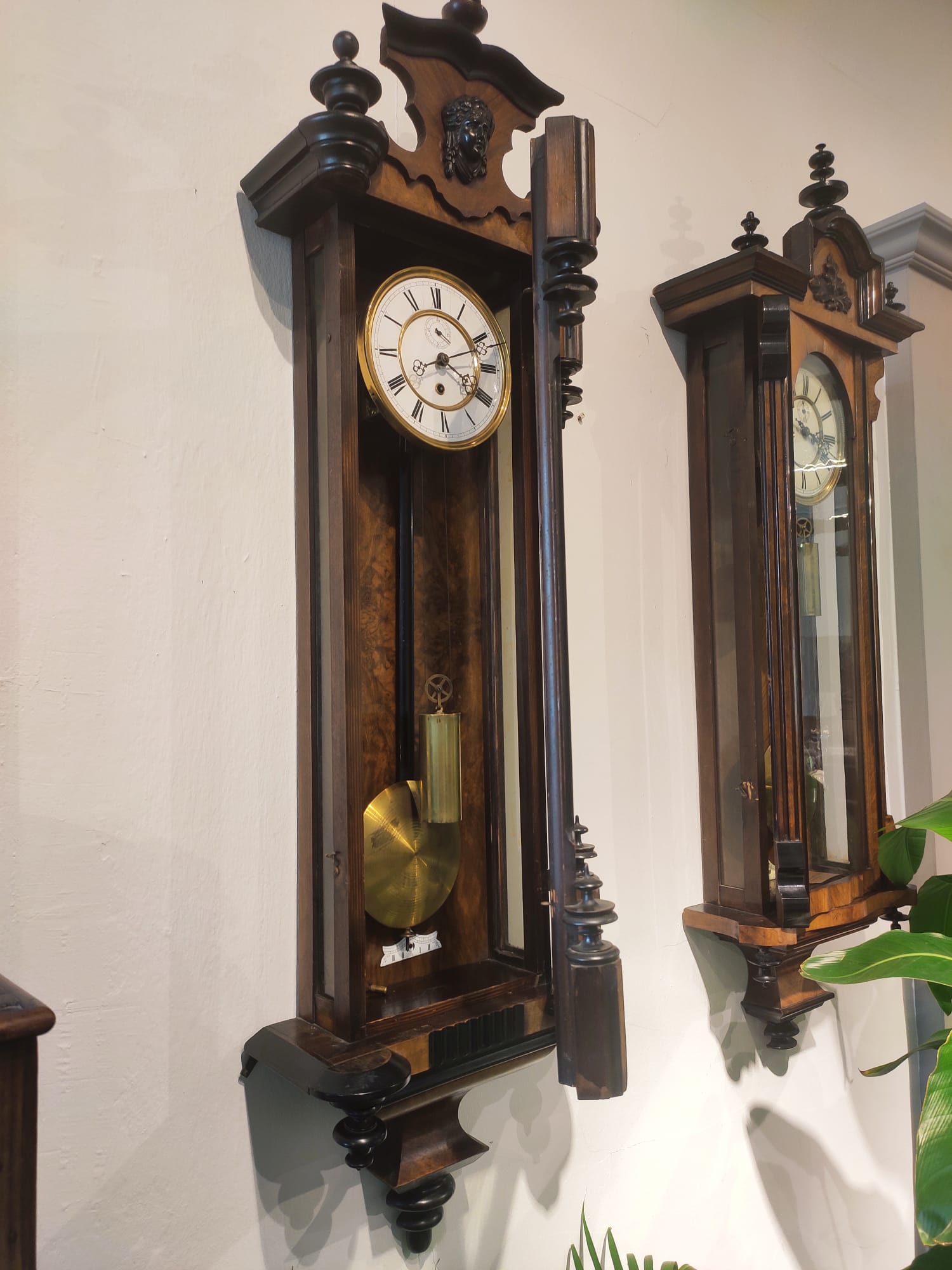  Antique Vienna Wall Clock