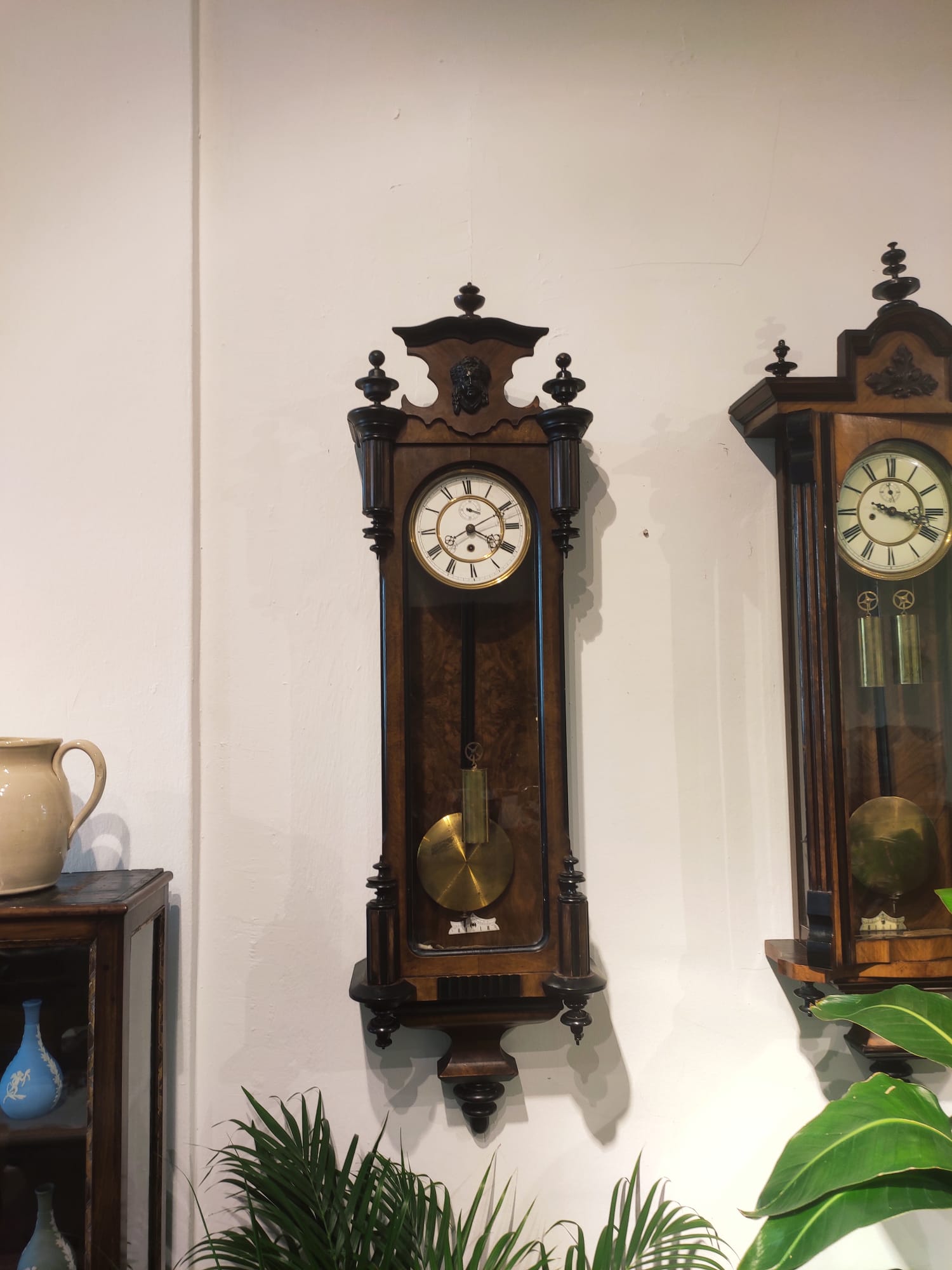  Antique Vienna Wall Clock