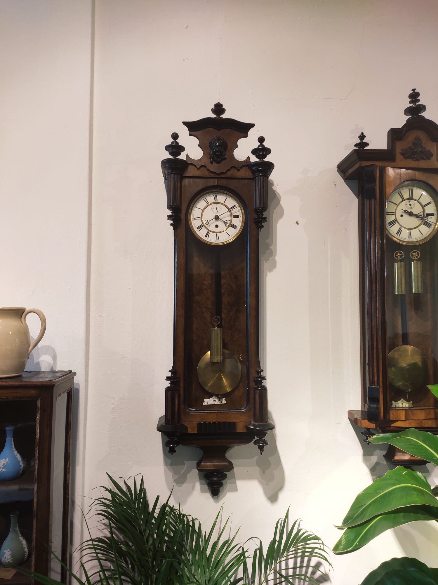  Antique Vienna Wall Clock