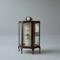 Vintage Display Cabinet with mirror Backing