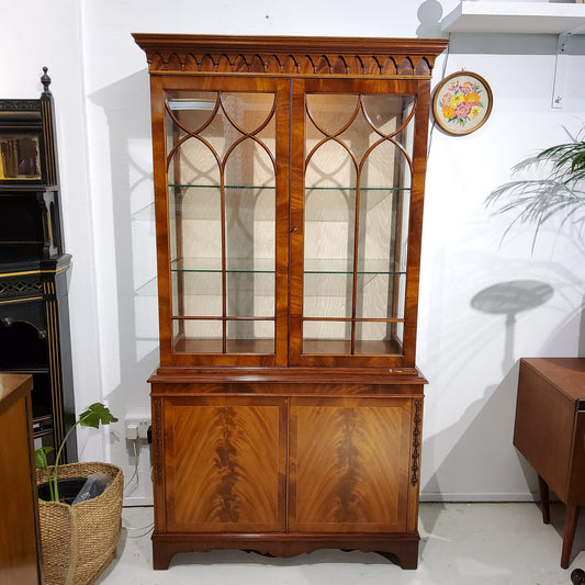 Mahogany Display Cabinet in the Georgian Style
