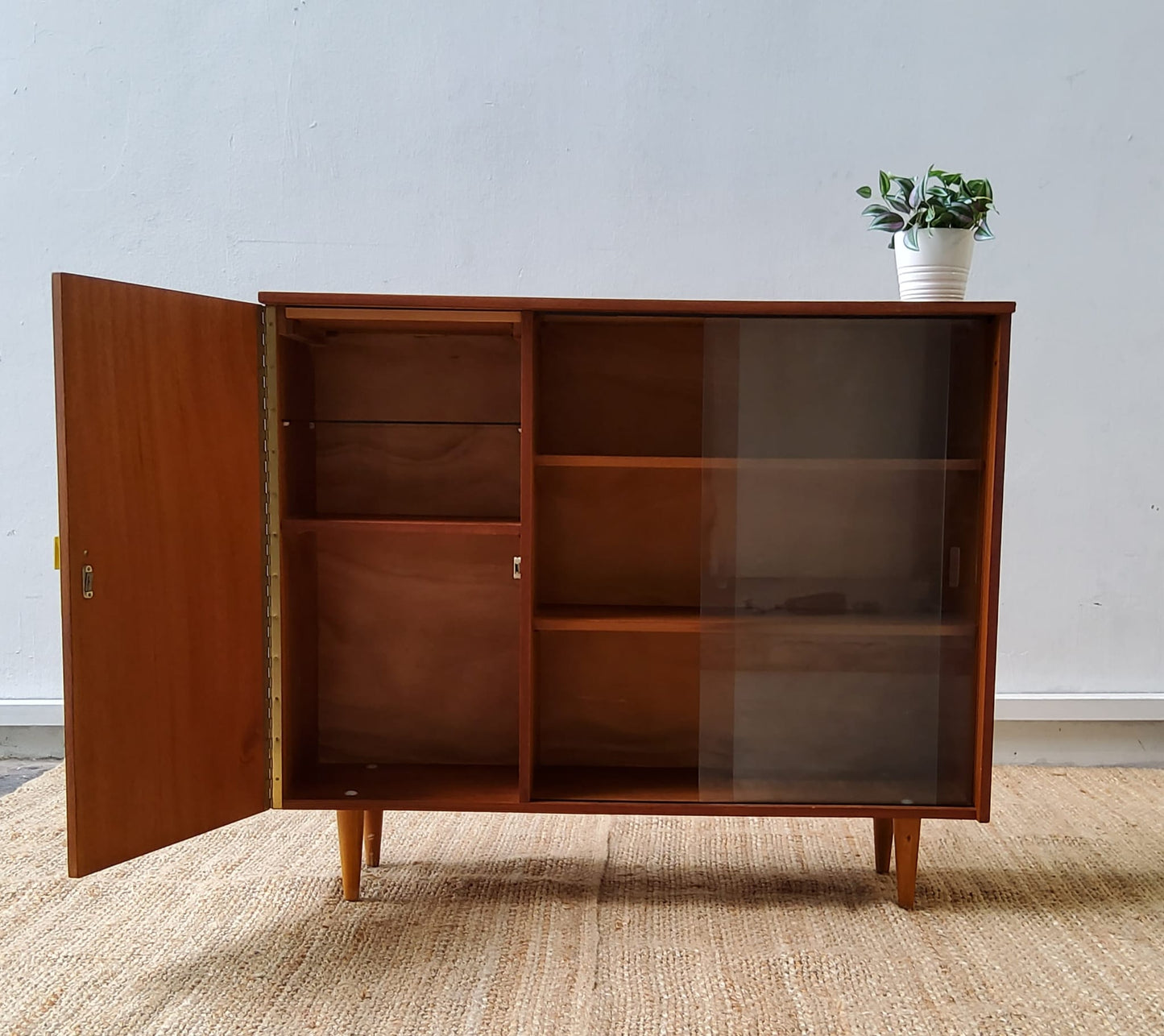 1960 Mid century Danish Display Cabinet