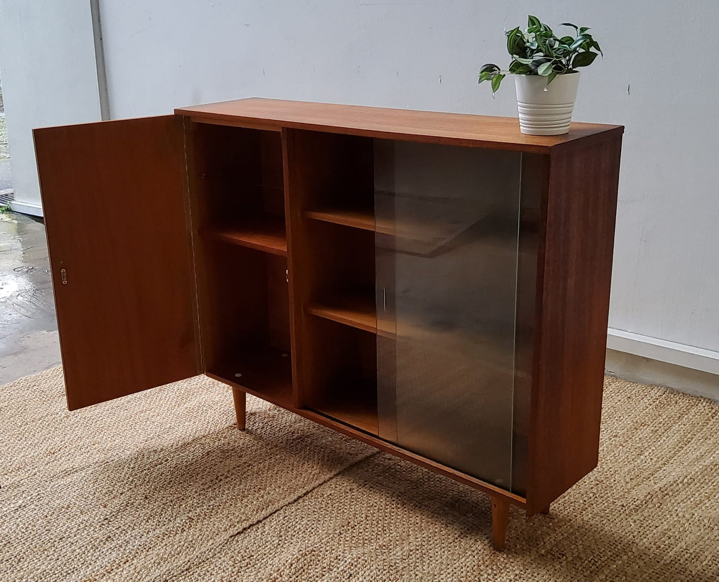 1960 Mid century Danish Display Cabinet