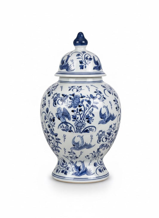 Classic Blue and White Ginger Jar