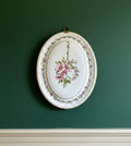 Ridgway "Pink Wild Rose" Oval Display Platter
