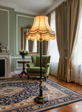 19th Century Ebonised Floor Lamp with Onyx