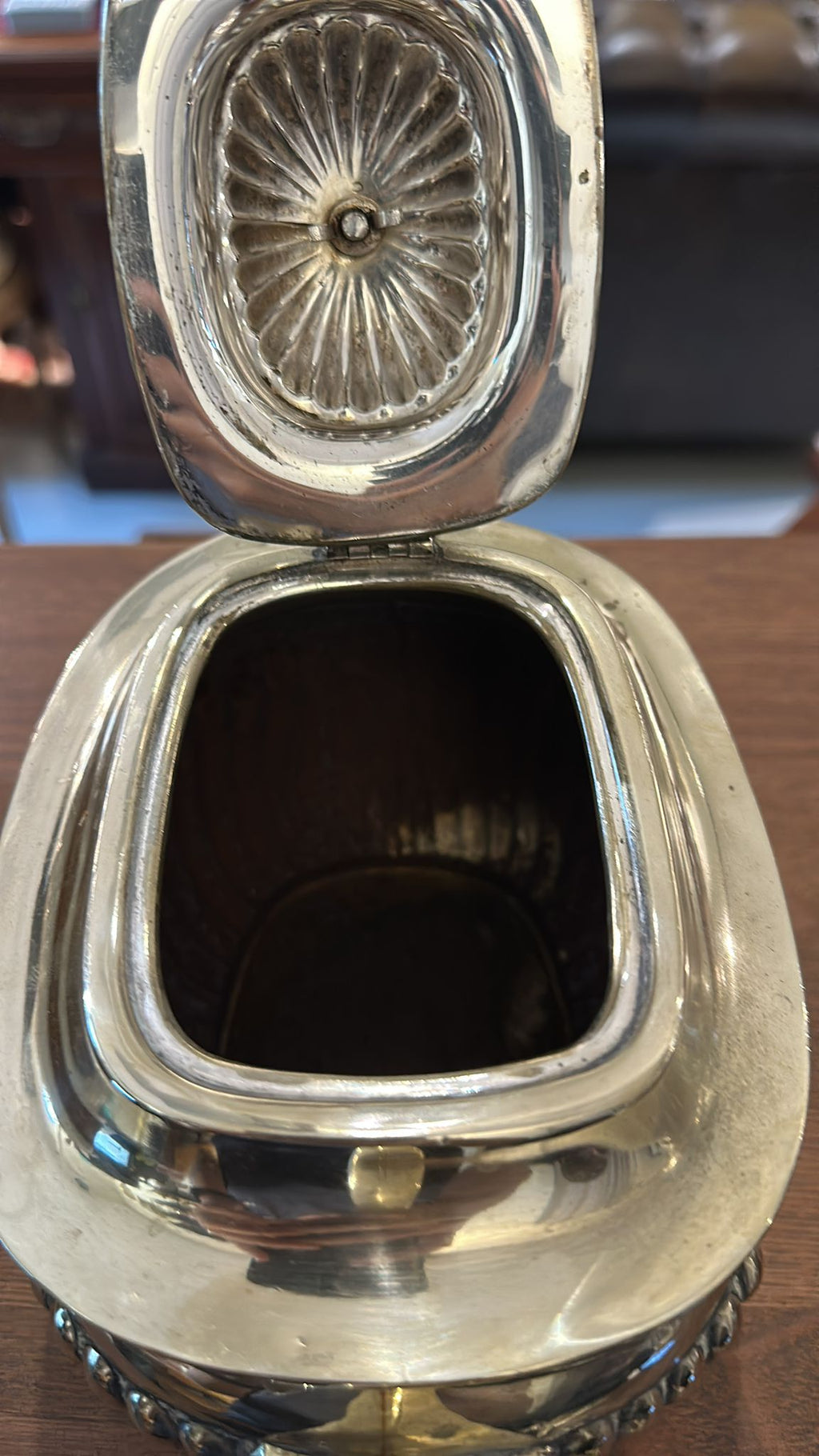 Antique Silver Plated Teapot