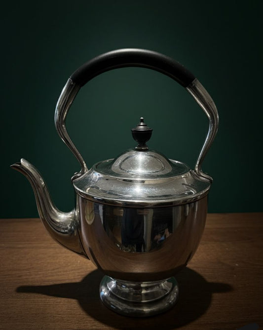 1920 JBA son Vintage handsolded silver plated teapot