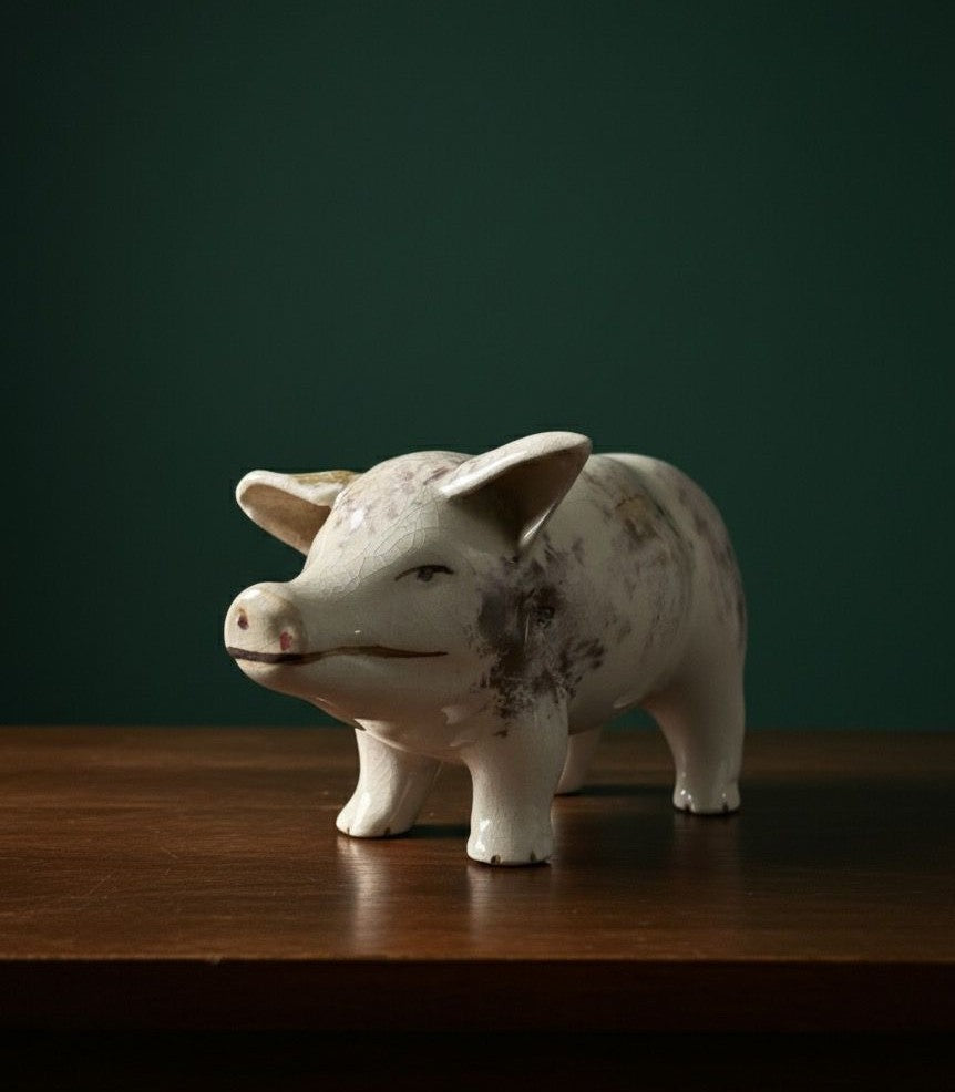 Vintage ceramic piggy bank