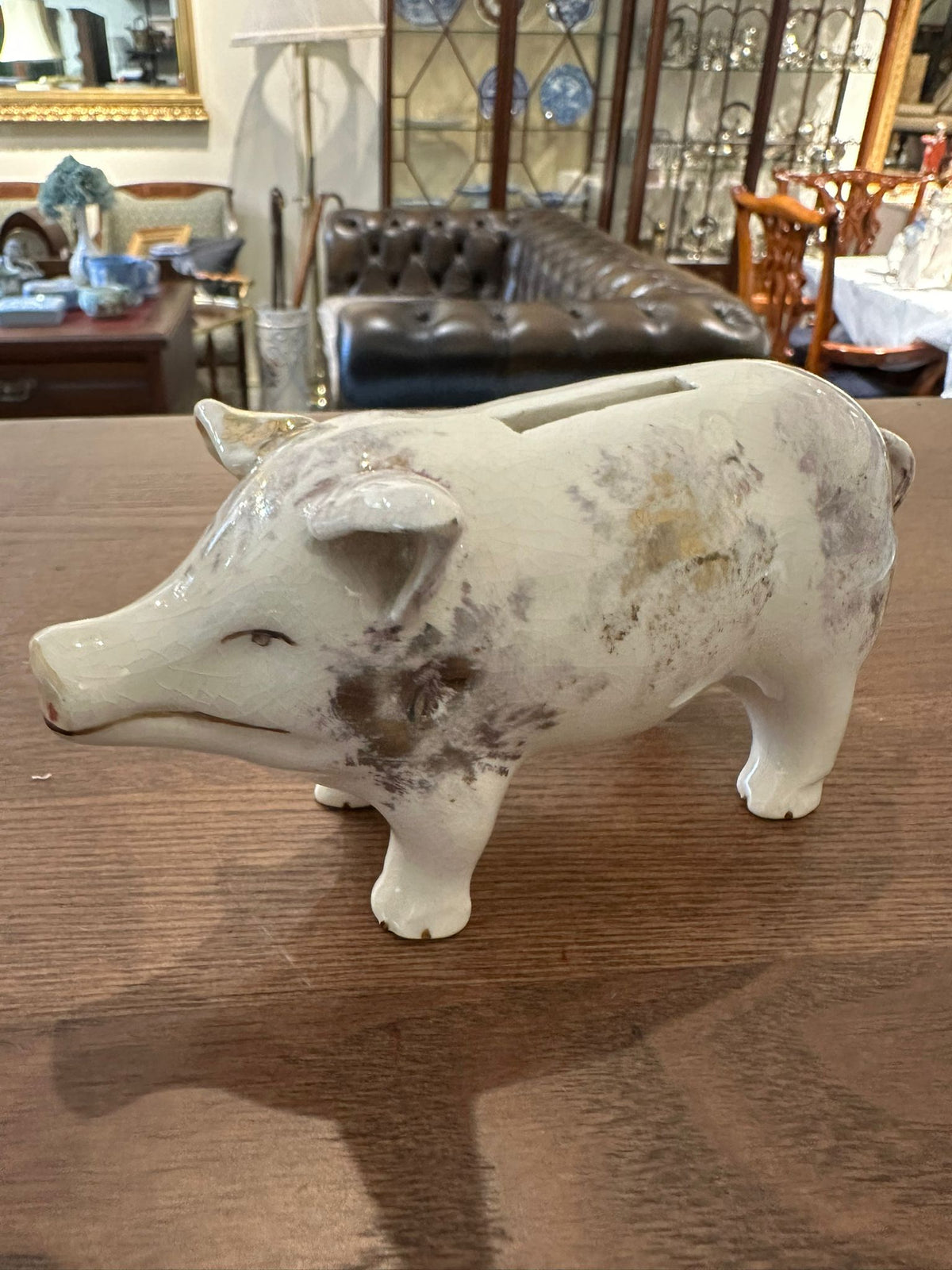 Vintage ceramic piggy bank