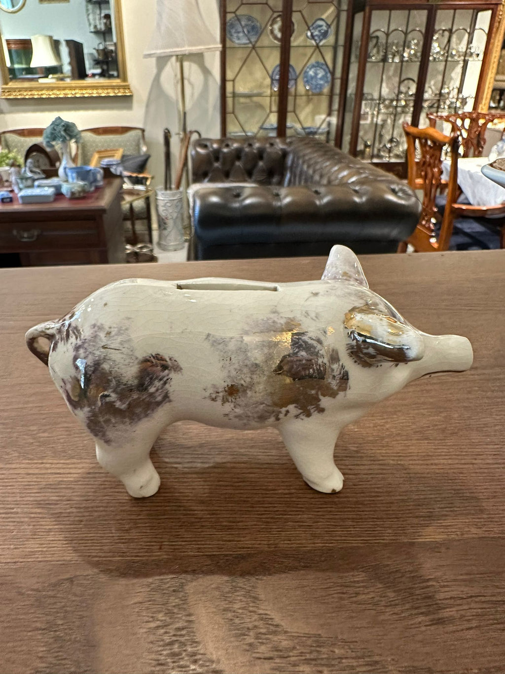 Vintage ceramic piggy bank