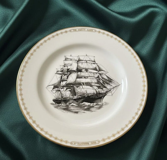 Amazing Spode wall plate - The Cutty Sark Plate