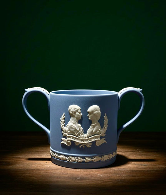 Wedgwood Jasperware The wedding of H.R.H. Twin Handle Mug