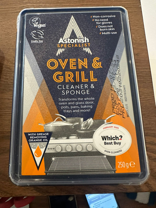 Astonish Specialist Oven & Grill Cleaner