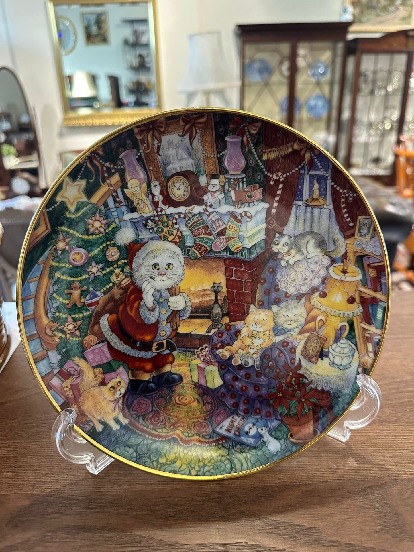 Assorted Bill Bell Limited Edition Decorative Plate