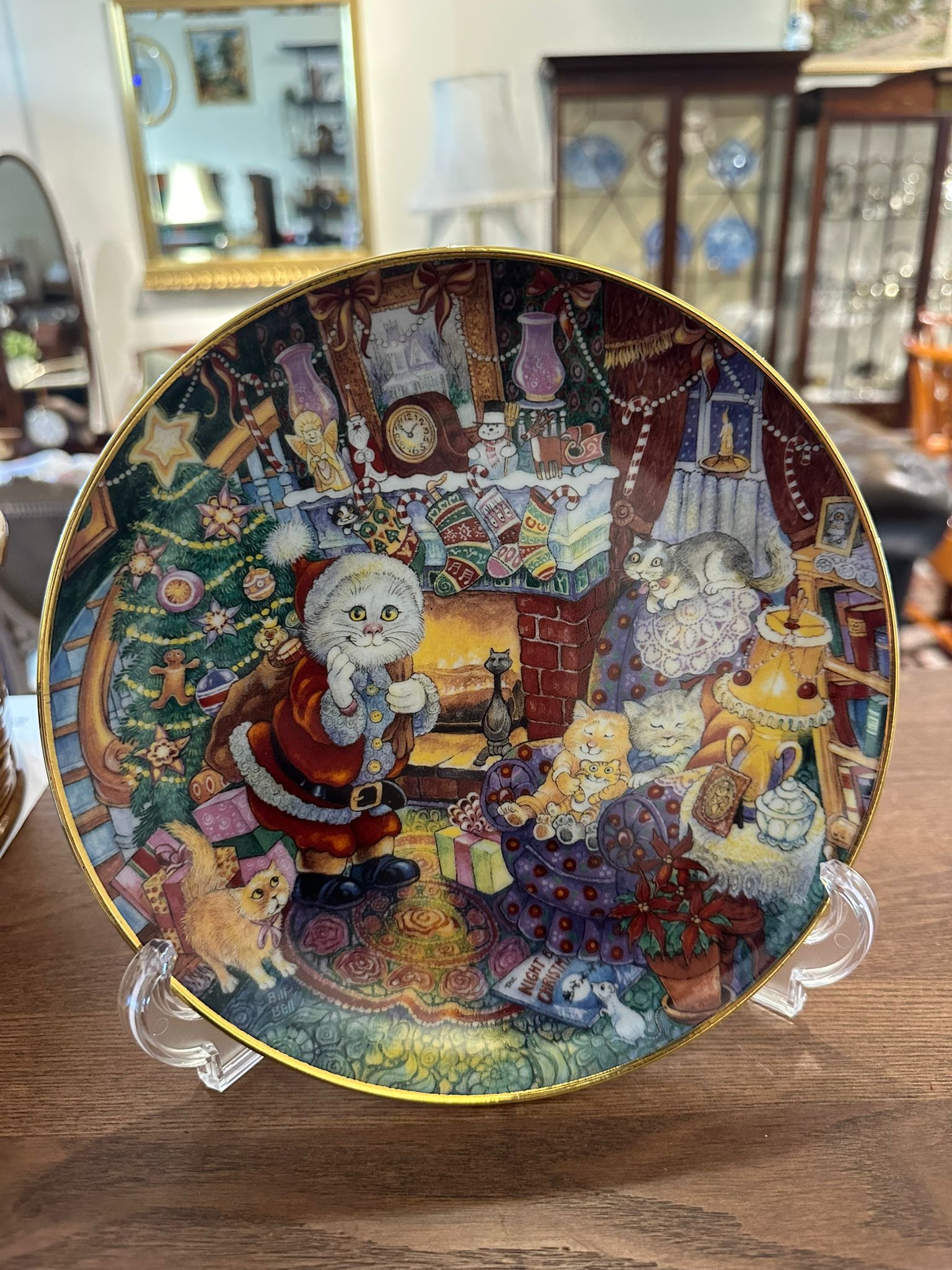 Assorted Bill Bell Limited Edition Decorative Plate