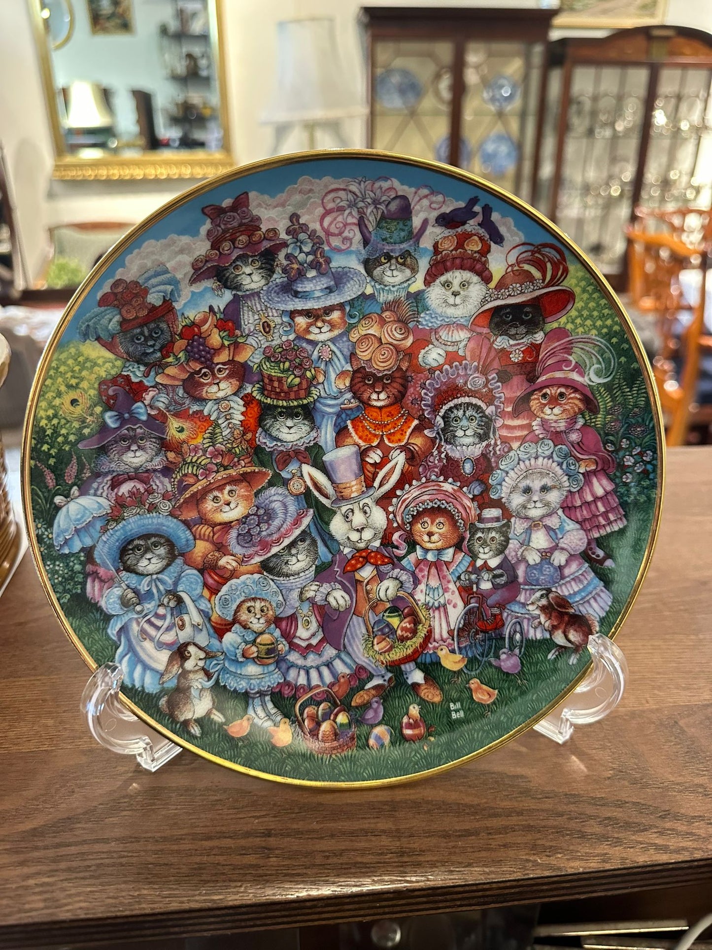 Assorted Bill Bell Limited Edition Decorative Plate