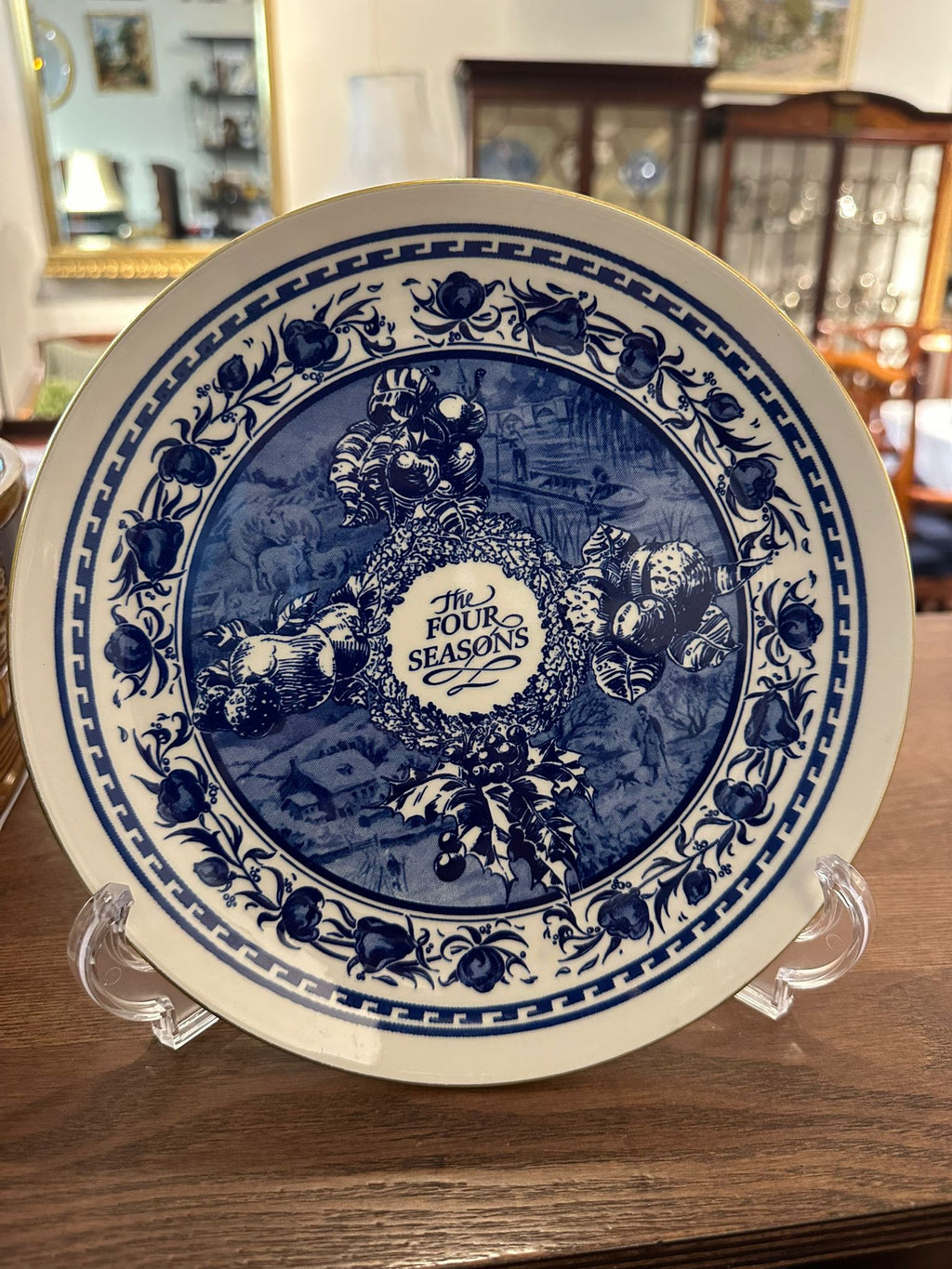 Ringtons Limited of Newcastle upon Tyne, England, by Mason's plate
