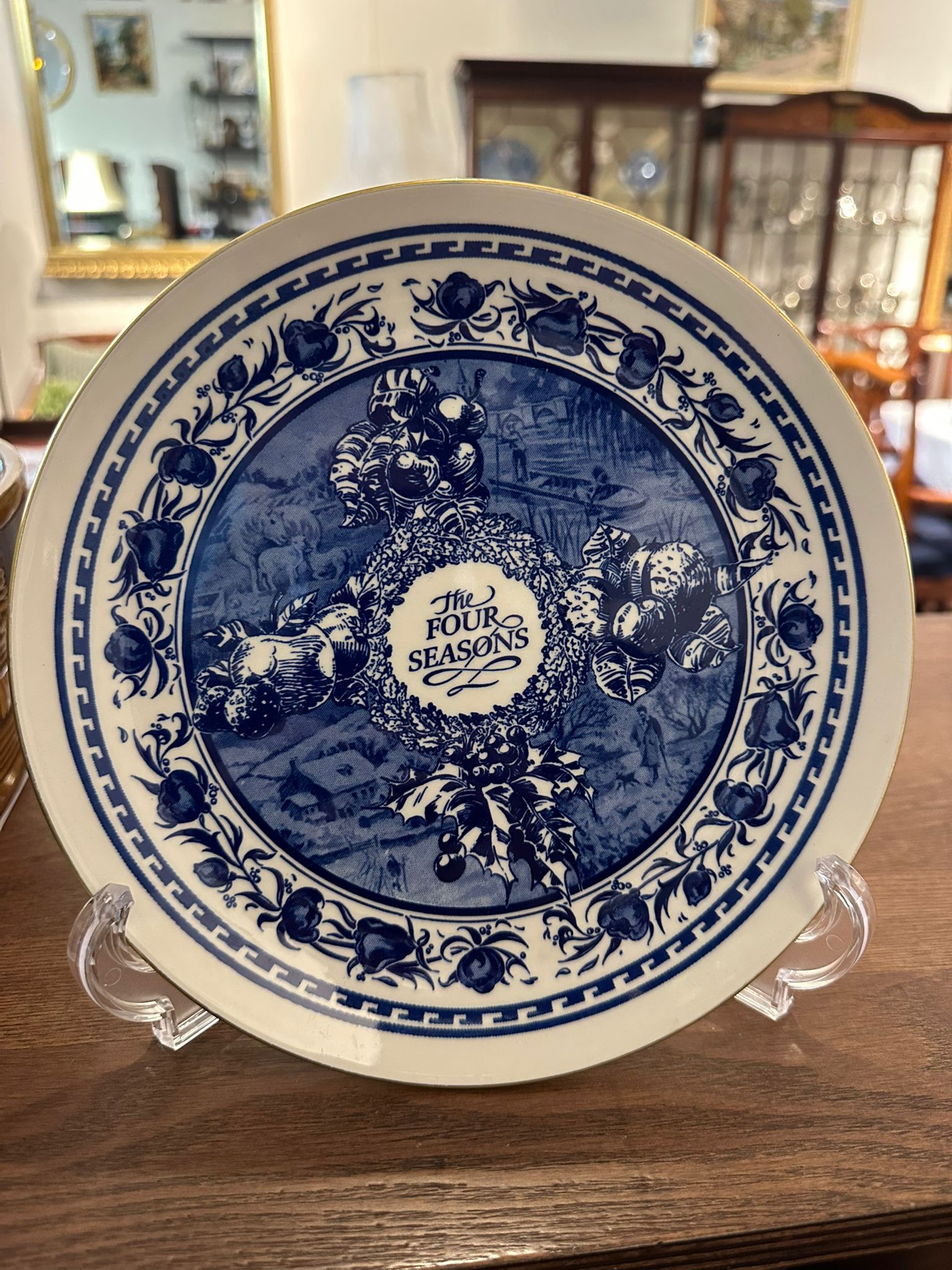 Ringtons Limited of Newcastle upon Tyne, England, by Mason's plate