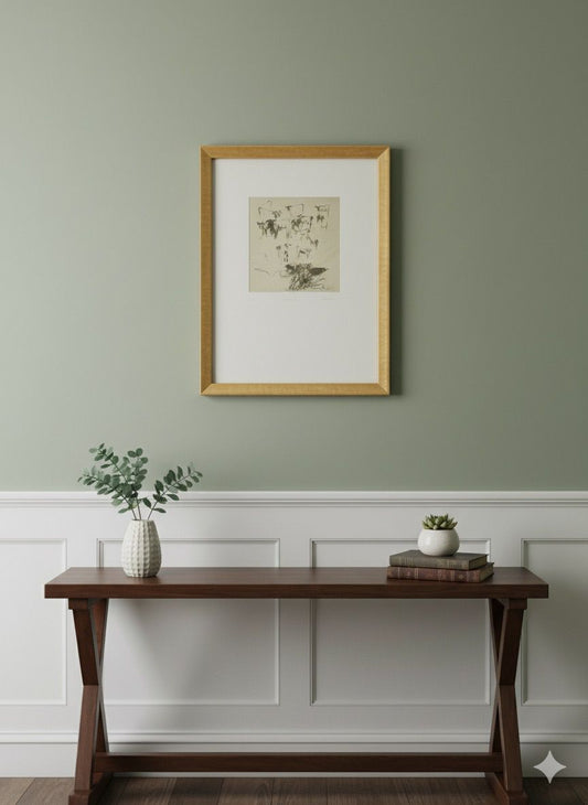 Original Sketch of Cows by Jankel Adler- (pencil)