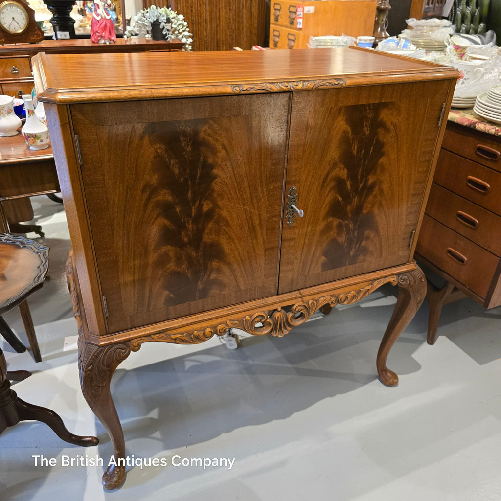 Queen Anne Revival Cocktail Cabinet