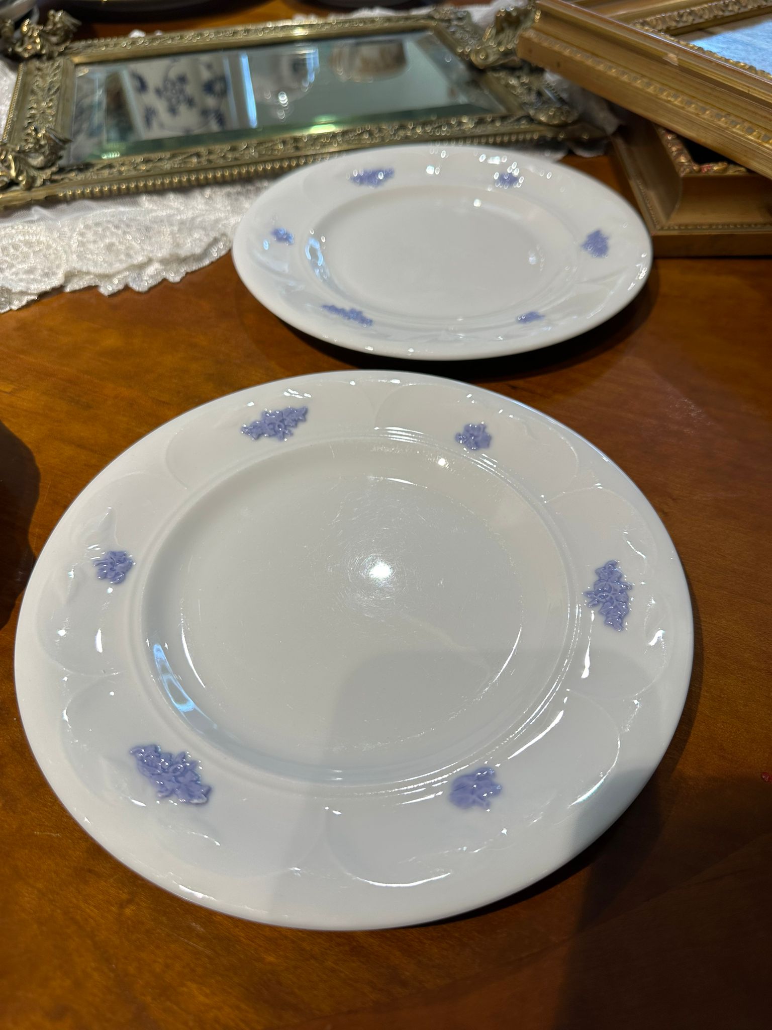 Adderley Blue Chelsea breakfast plate (20cm)