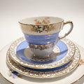 Vintage hand painted Tea cup Trio Set