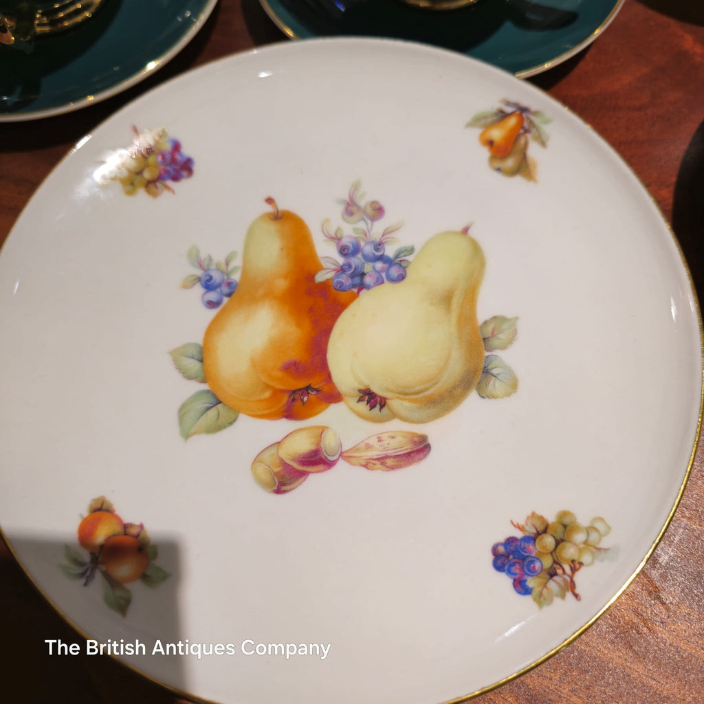 Various German Foreign porcelain fruit plates