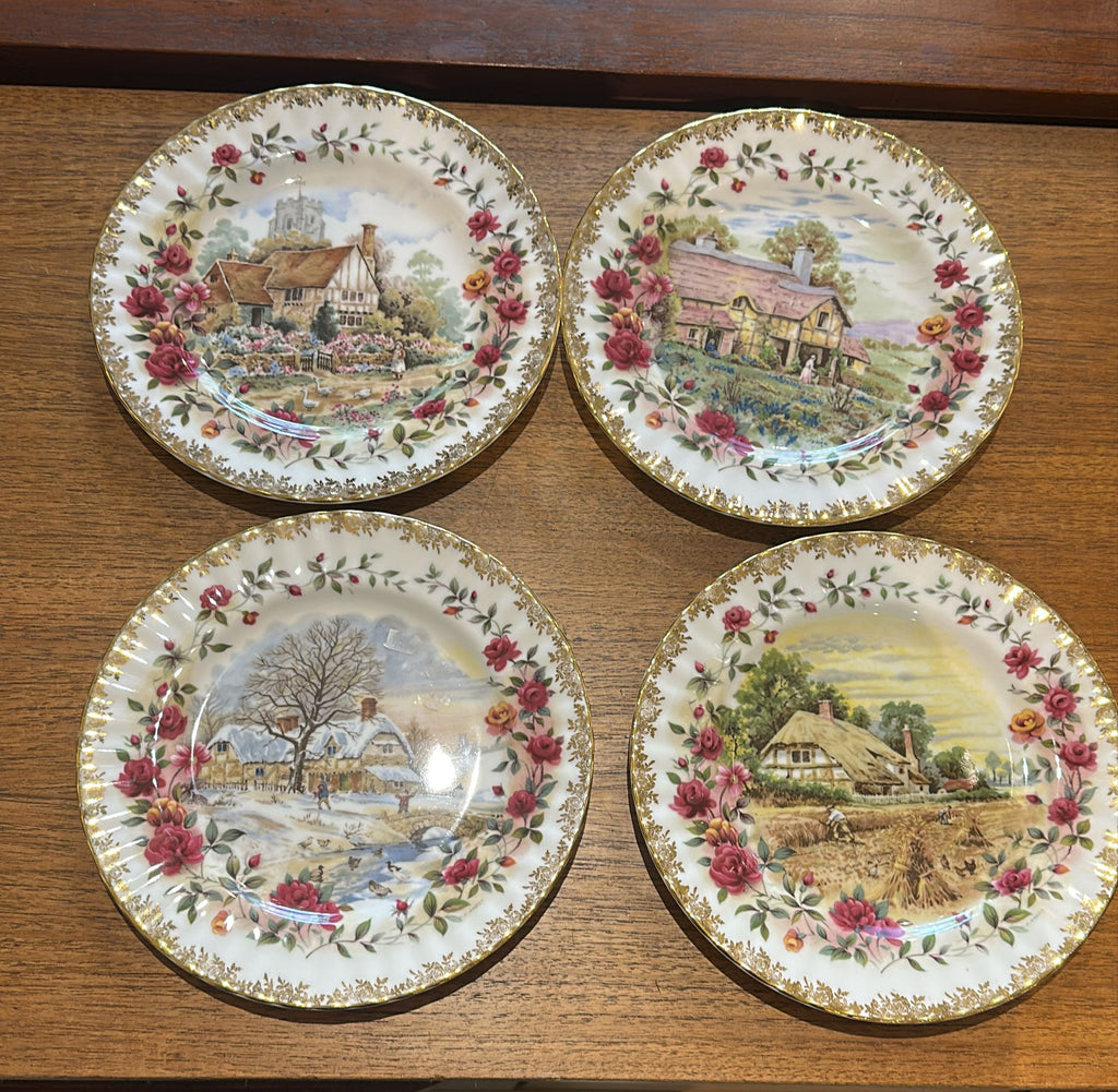 Royal Albert Four Seasons From Original Artwork By F.F.Errill