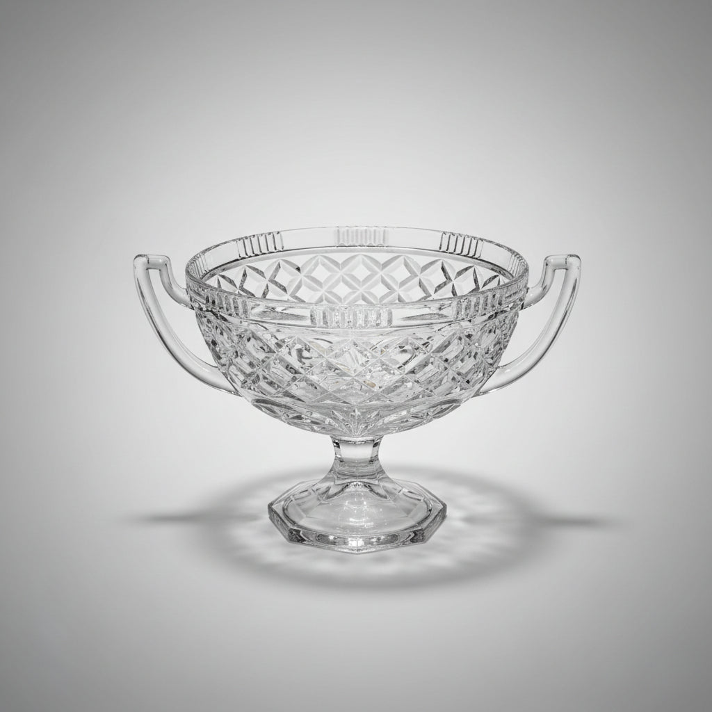 [New Arrival] Victorian Pressed Glass Footed Bowl