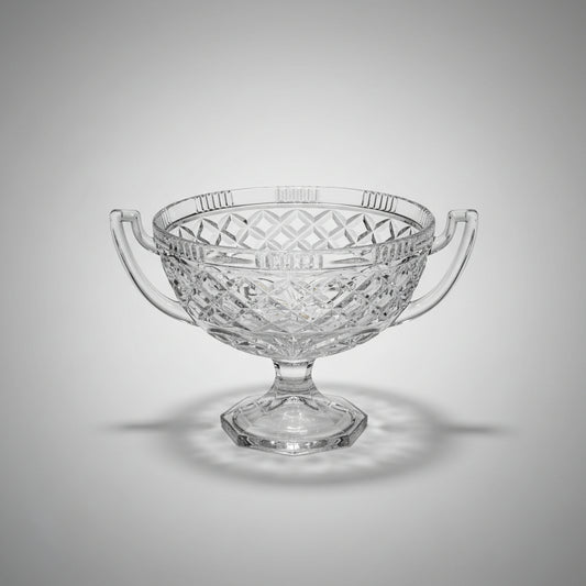 -[NEW ARRIVAL]- Victorian pressed glass footed bowl