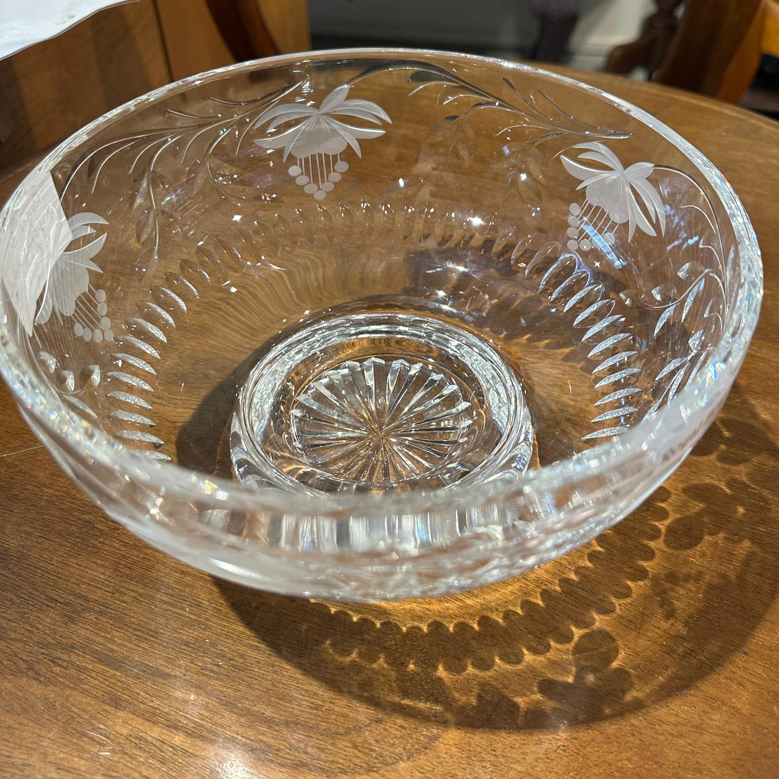 [NEW ARRIVAL] Royal Brierley Crystal Bowl