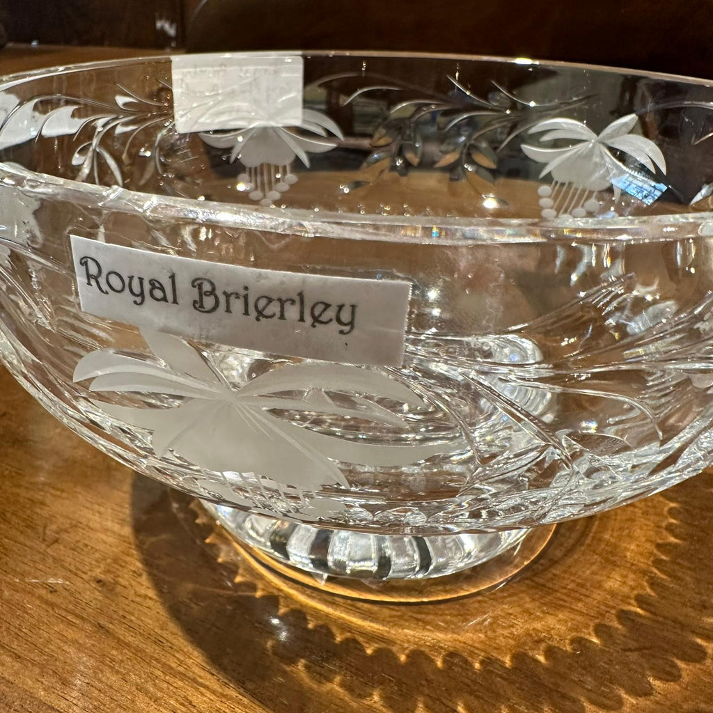 [NEW ARRIVAL] Royal Brierley Crystal Bowl